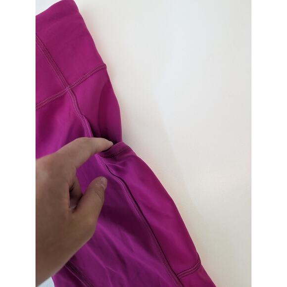 Lululemon Women Wunder Train High Rise Tight 25" Womens Size 2 Ripened Raspberry - Picture 7 of 13